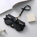 Custodia per occhiali da sole in pelle morbida NovaGuard ShadeShield