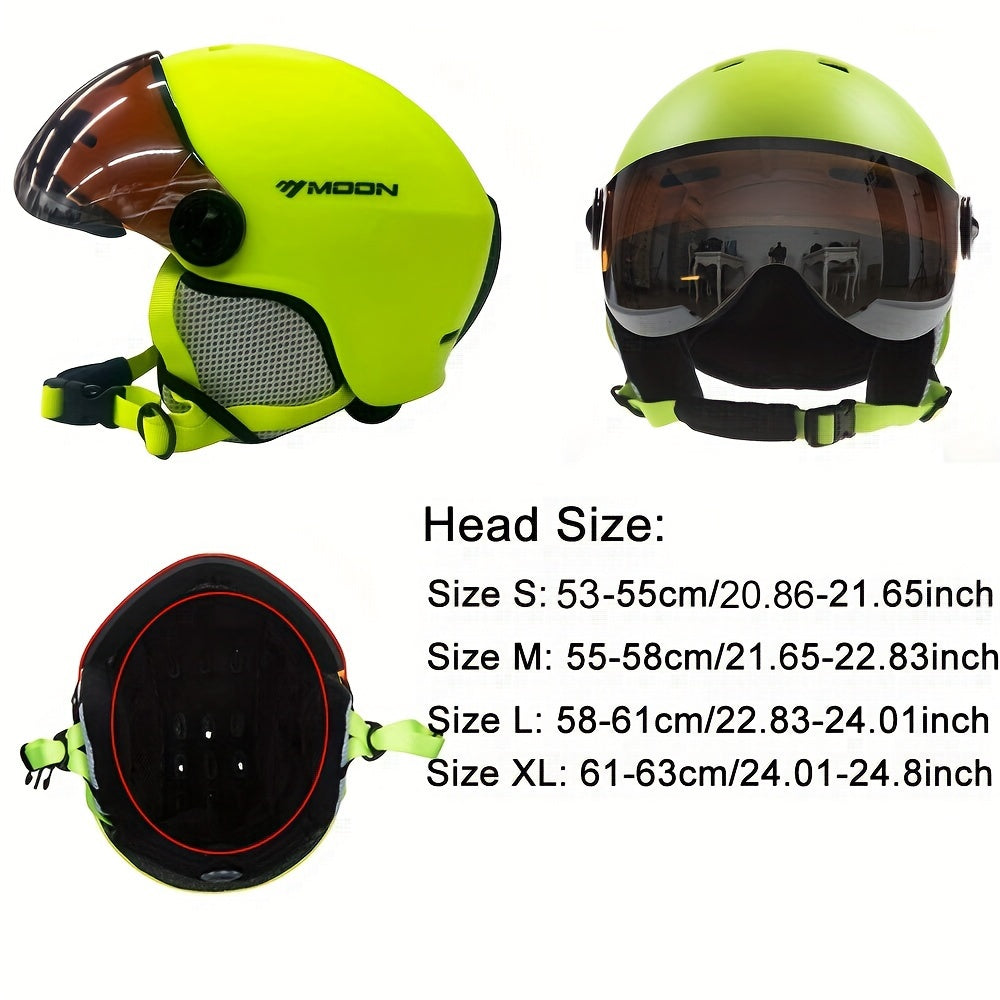 Kask narciarski SummitGuard z odpinanymi elementami, bezpieczny i wygodny do użytku na zewnątrz