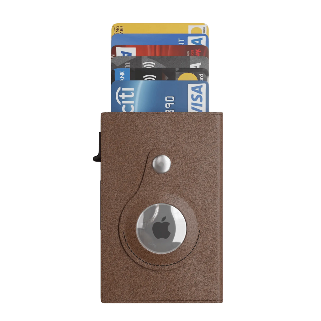 Dompet AirTag dengan Gelangsar Kad
