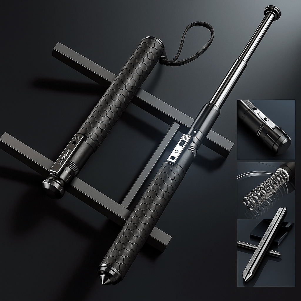 Automatic Self Defense Walking Cane With Stability Support