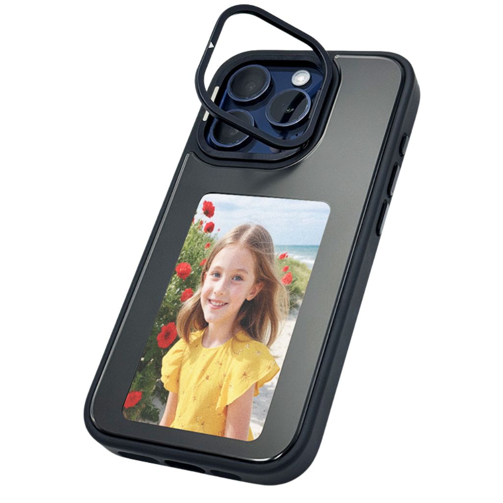 E-ink fotohylster med støtte til iPhone