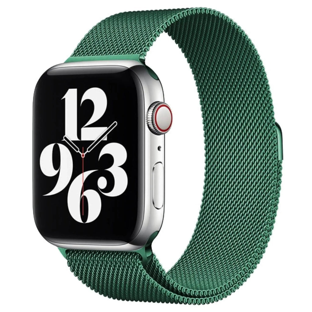 Correia de Malha em Aço Inoxidável para Apple Watch