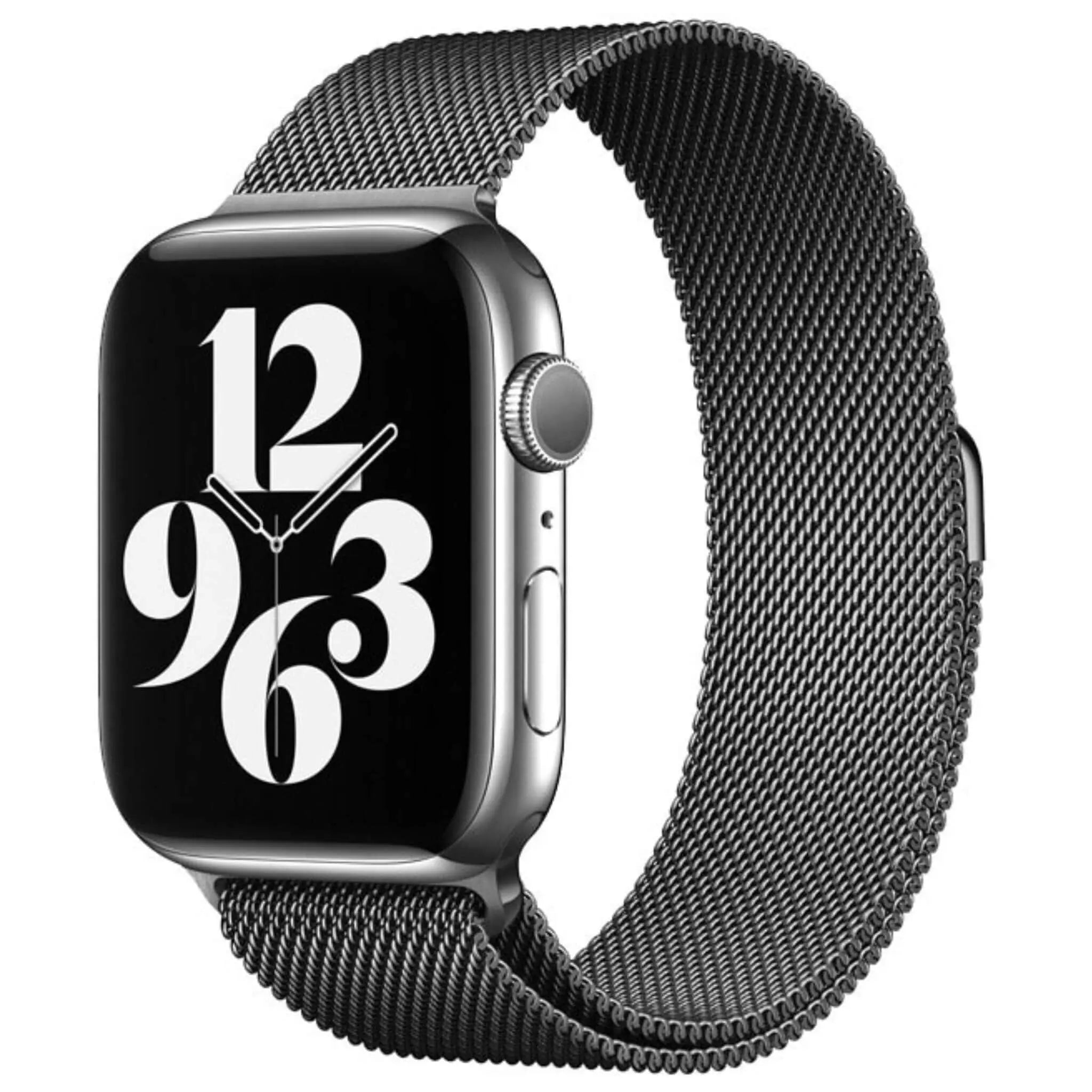Correia de Malha em Aço Inoxidável para Apple Watch