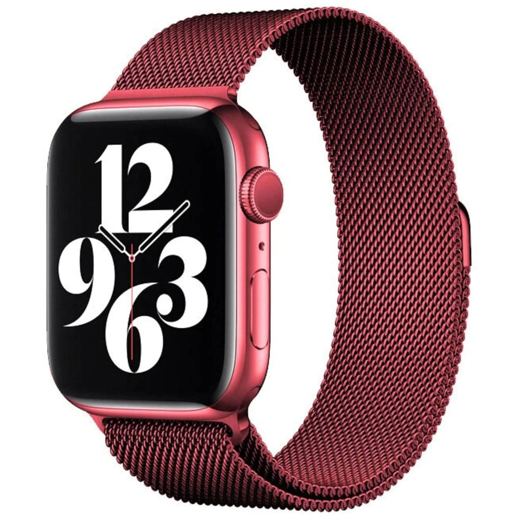 Correia de Malha em Aço Inoxidável para Apple Watch