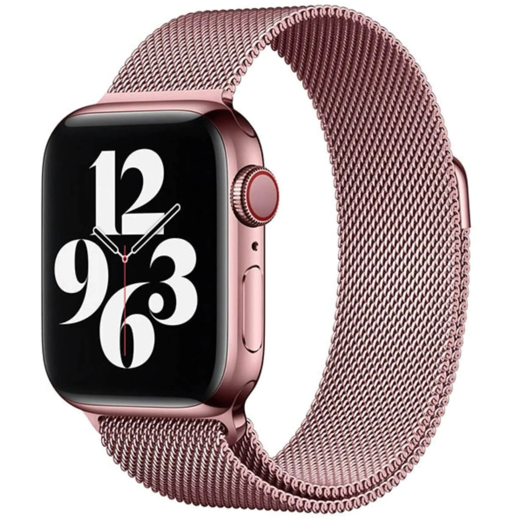 Correia de Malha em Aço Inoxidável para Apple Watch