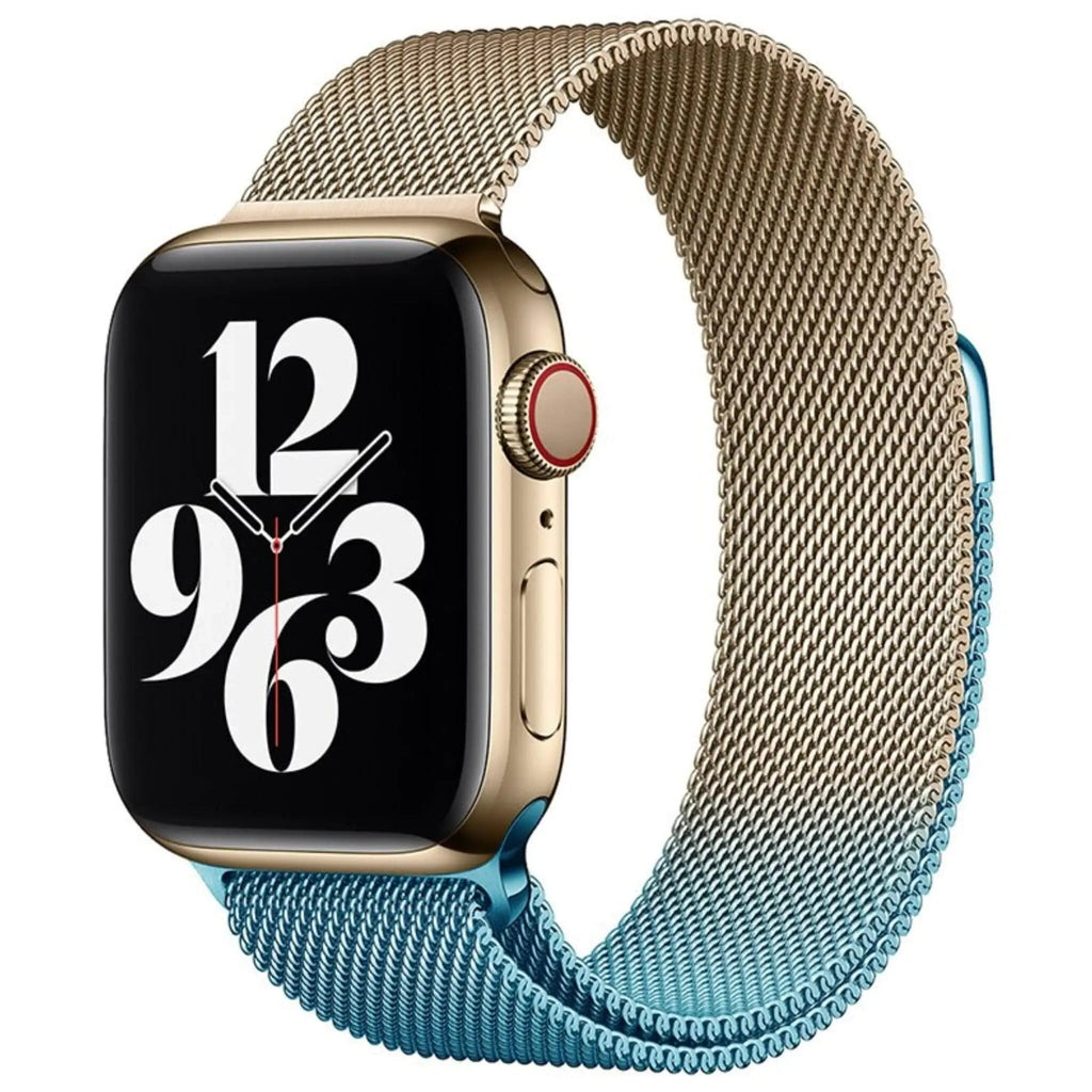 Correia de Malha em Aço Inoxidável para Apple Watch