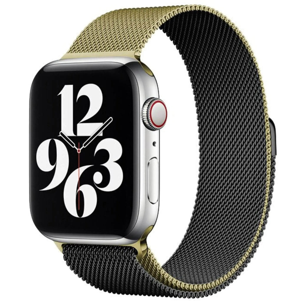Correia de Malha em Aço Inoxidável para Apple Watch