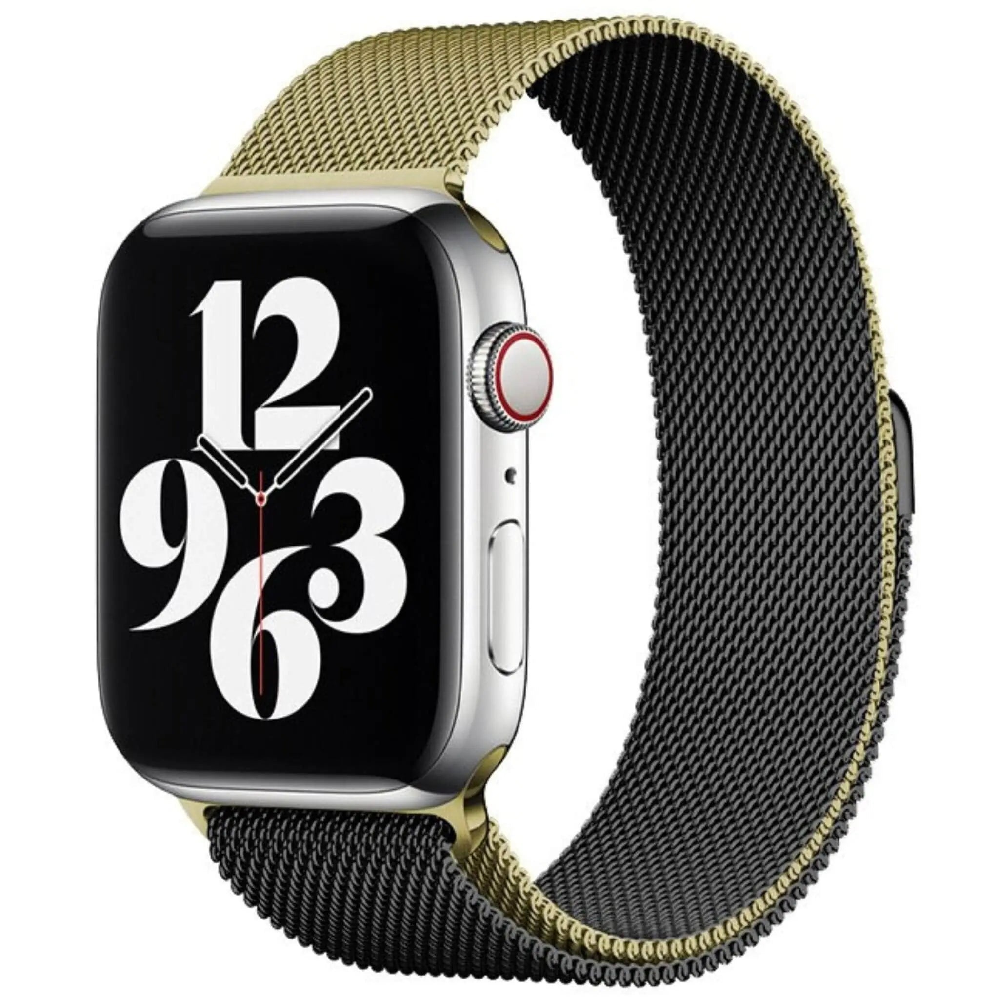 Correia de Malha em Aço Inoxidável para Apple Watch