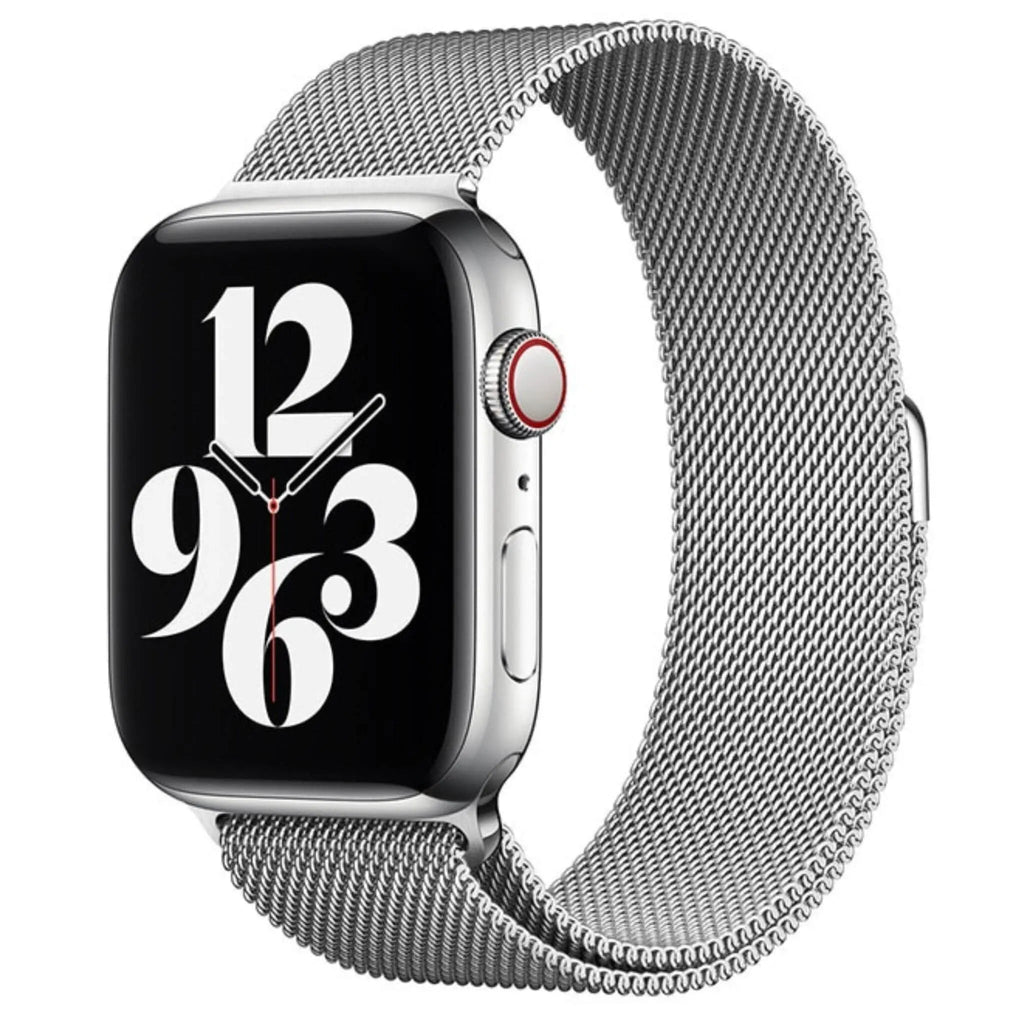 Correia de Malha em Aço Inoxidável para Apple Watch