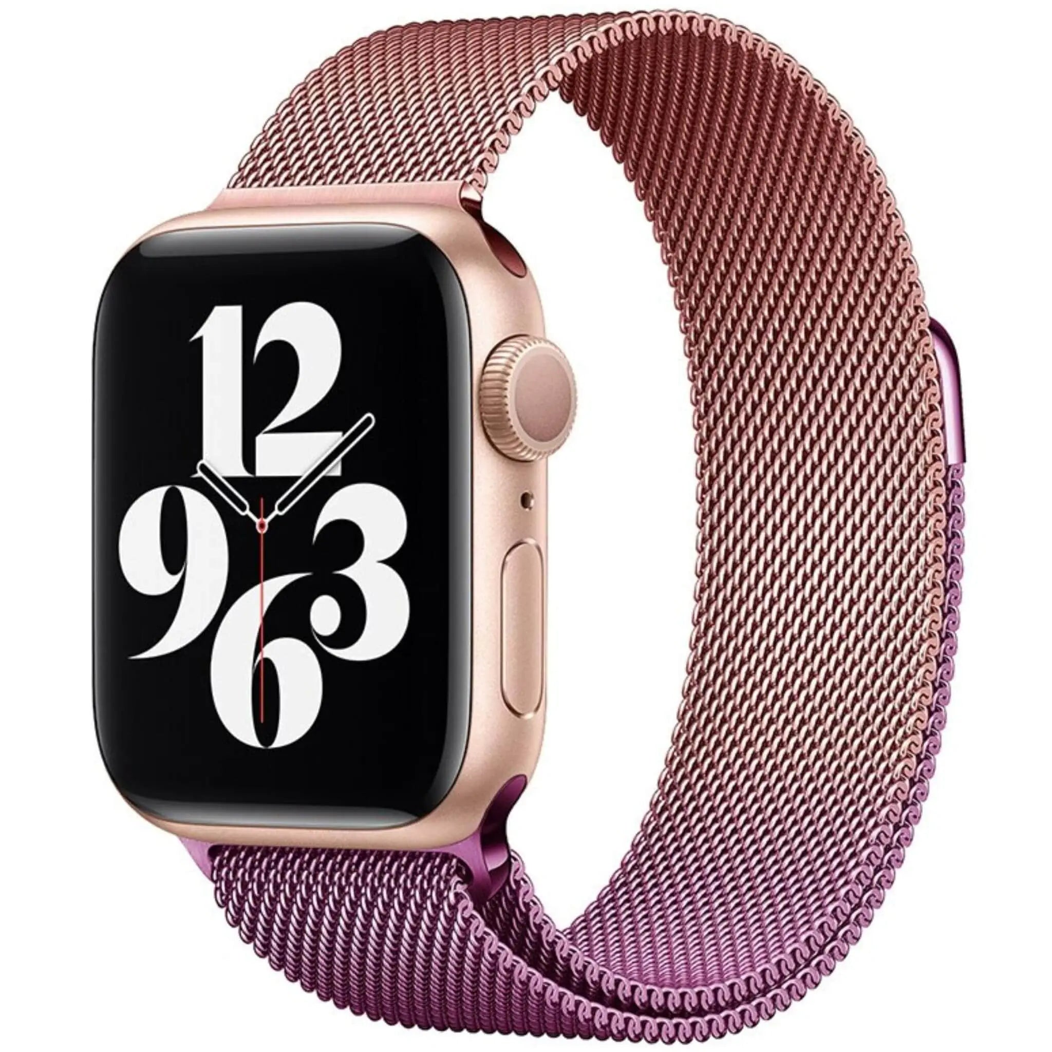 Correia de Malha em Aço Inoxidável para Apple Watch