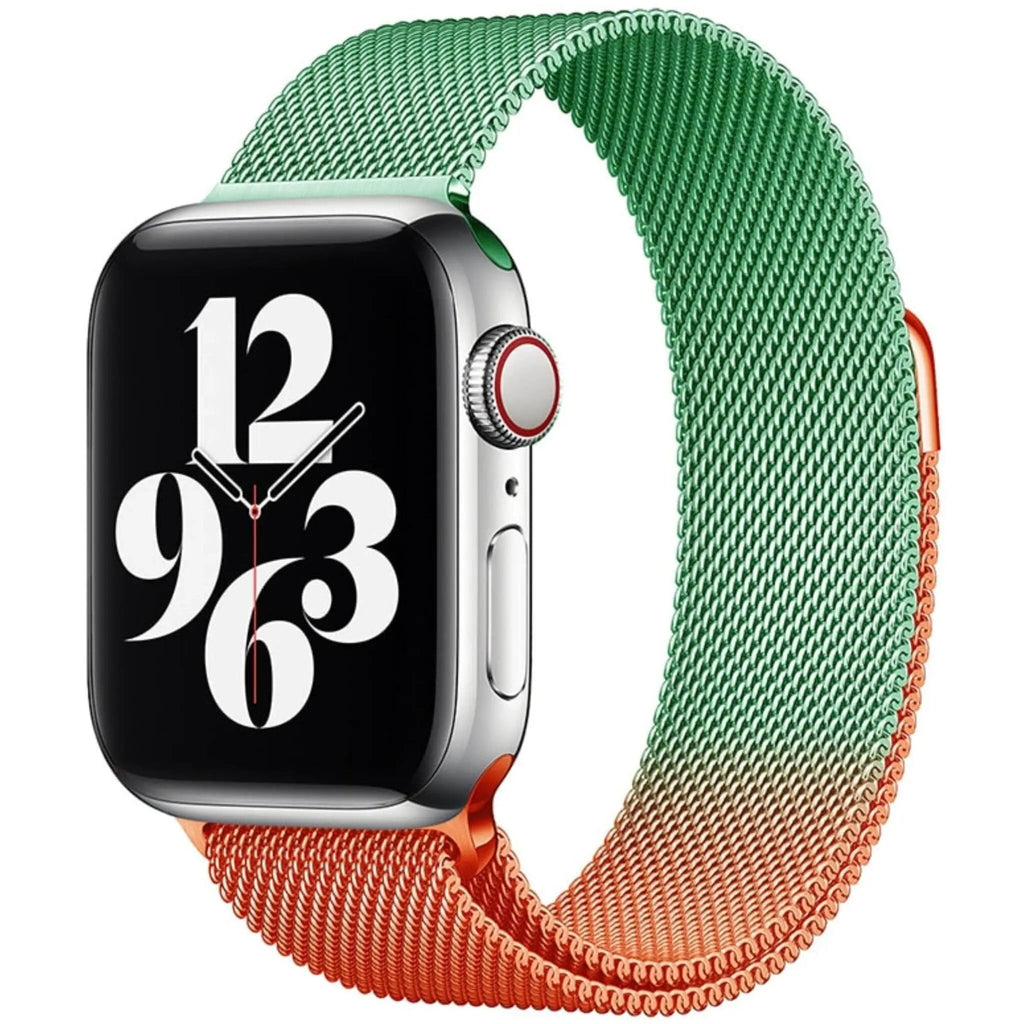 Correia de Malha em Aço Inoxidável para Apple Watch