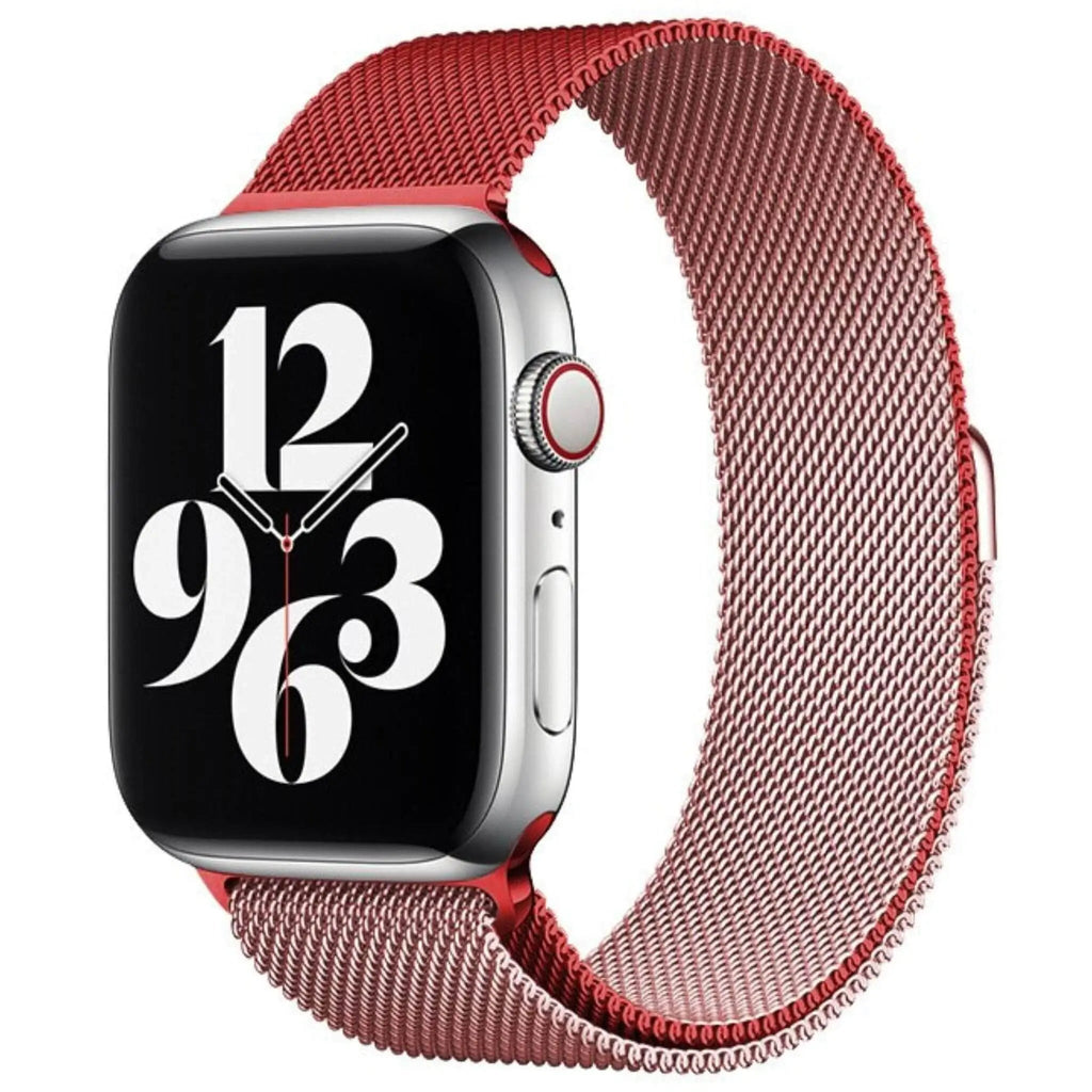 Correia de Malha em Aço Inoxidável para Apple Watch