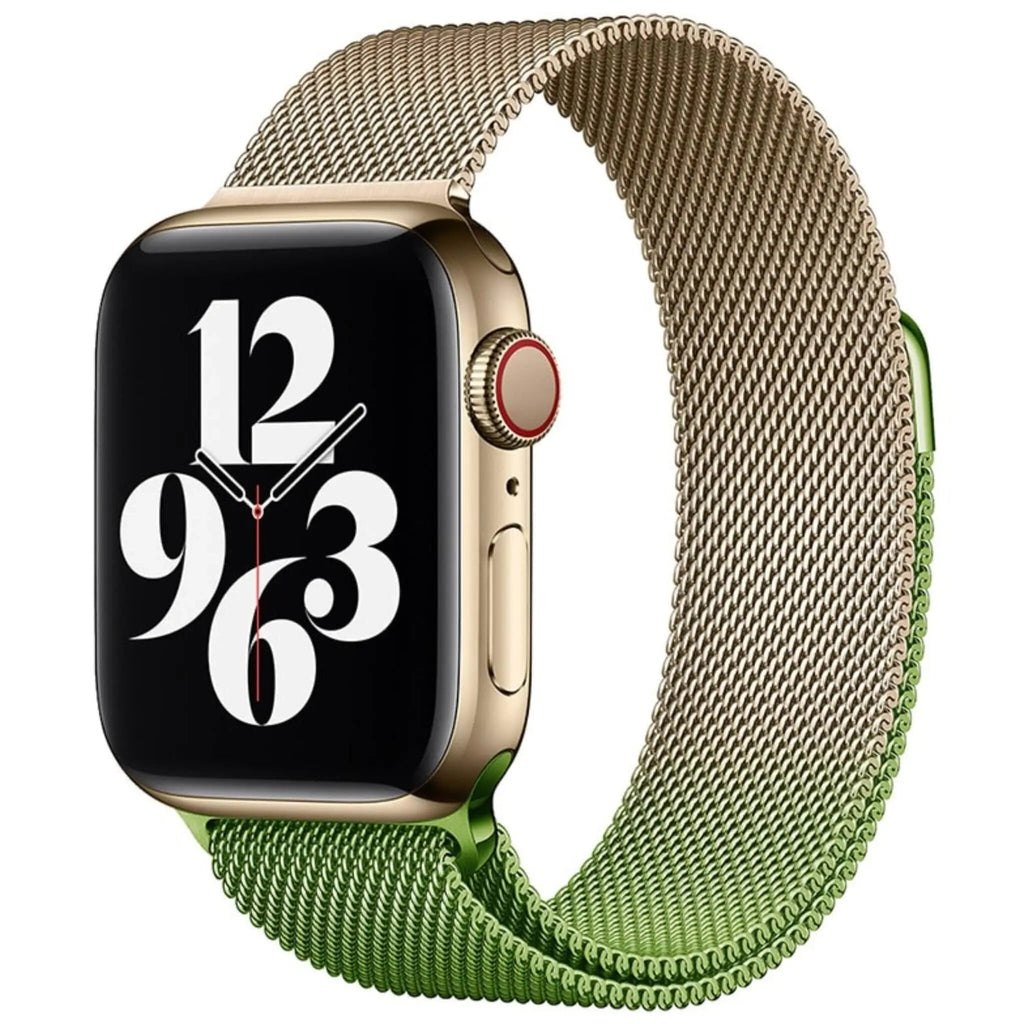 Correia de Malha em Aço Inoxidável para Apple Watch