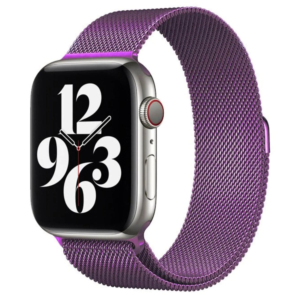 Correia de Malha em Aço Inoxidável para Apple Watch