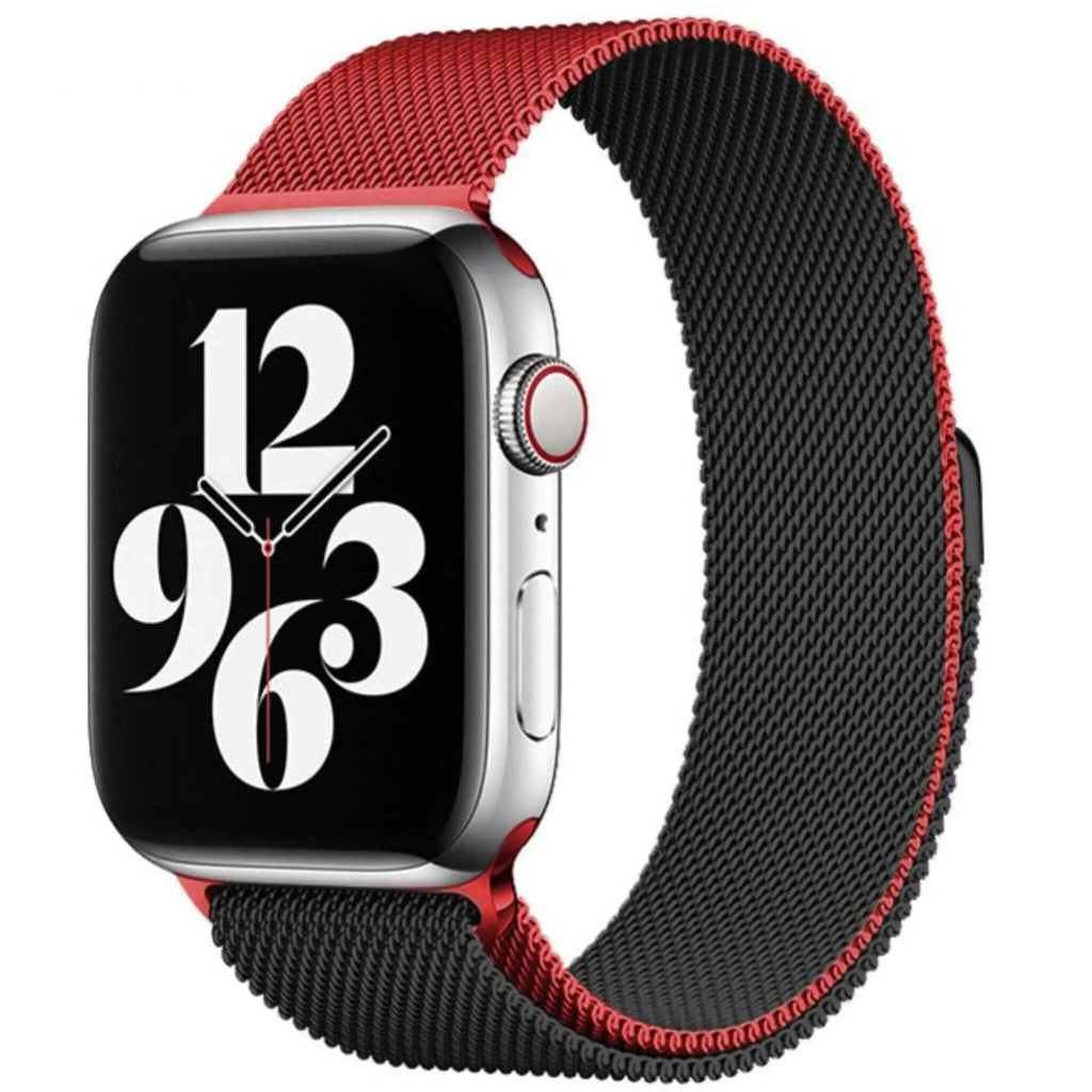Correia de Malha em Aço Inoxidável para Apple Watch