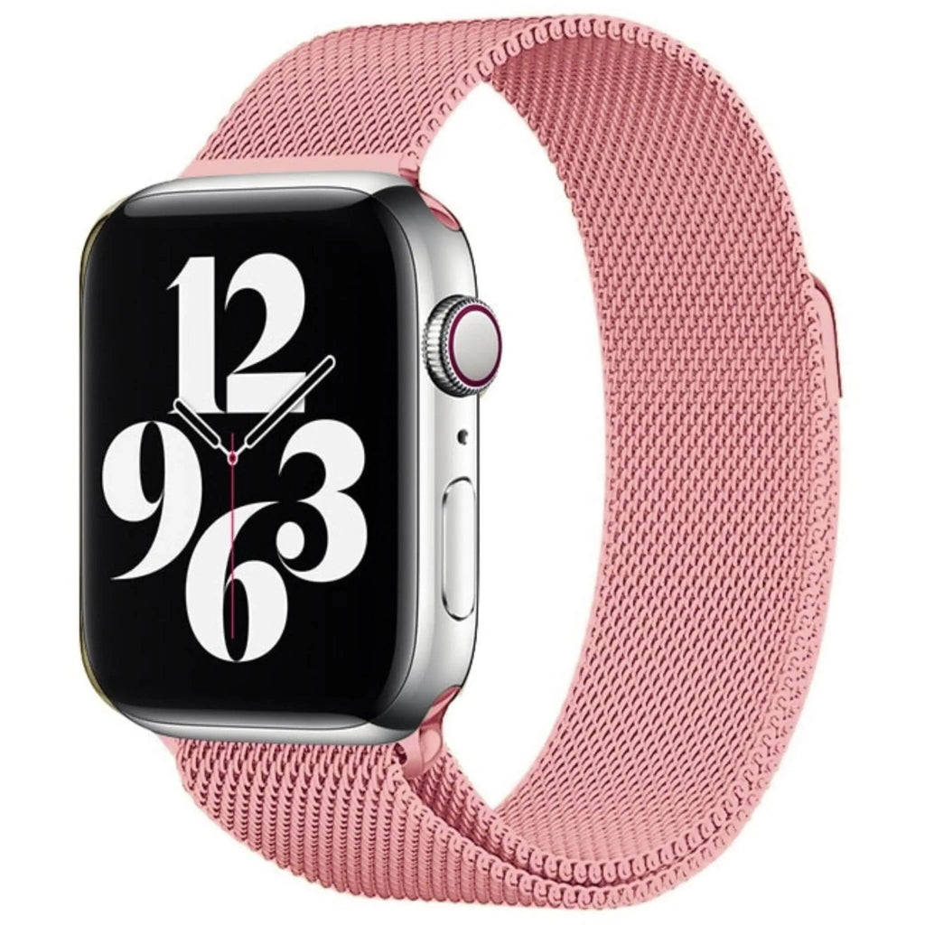Correia de Malha em Aço Inoxidável para Apple Watch
