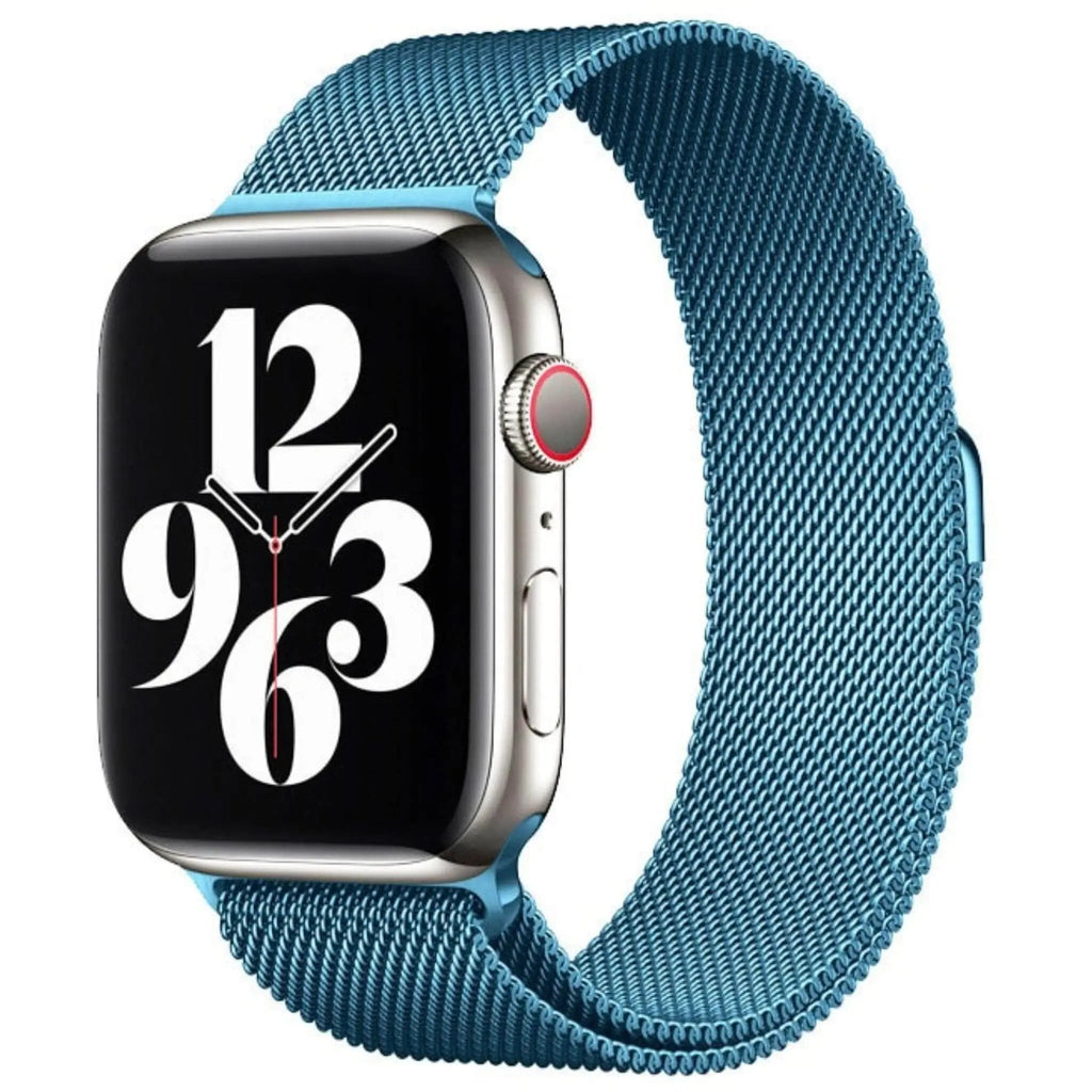 Correia de Malha em Aço Inoxidável para Apple Watch