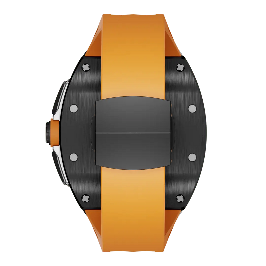 Carcasă din titan și curea din silicon pentru Apple Watch
