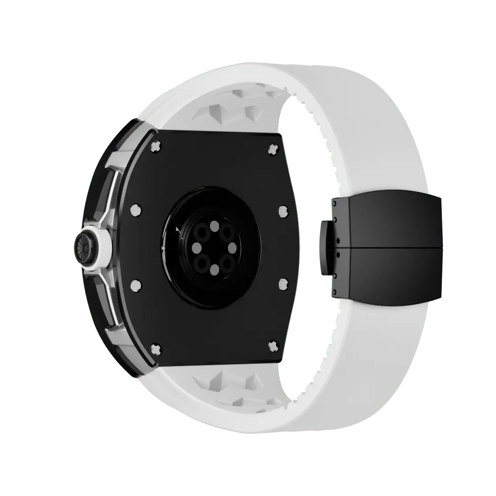 Carcasă din titan și curea din silicon pentru Apple Watch