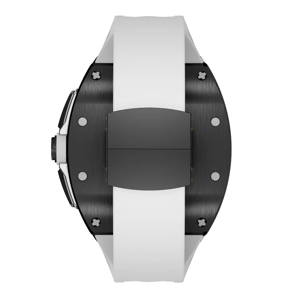 Carcasă din titan și curea din silicon pentru Apple Watch