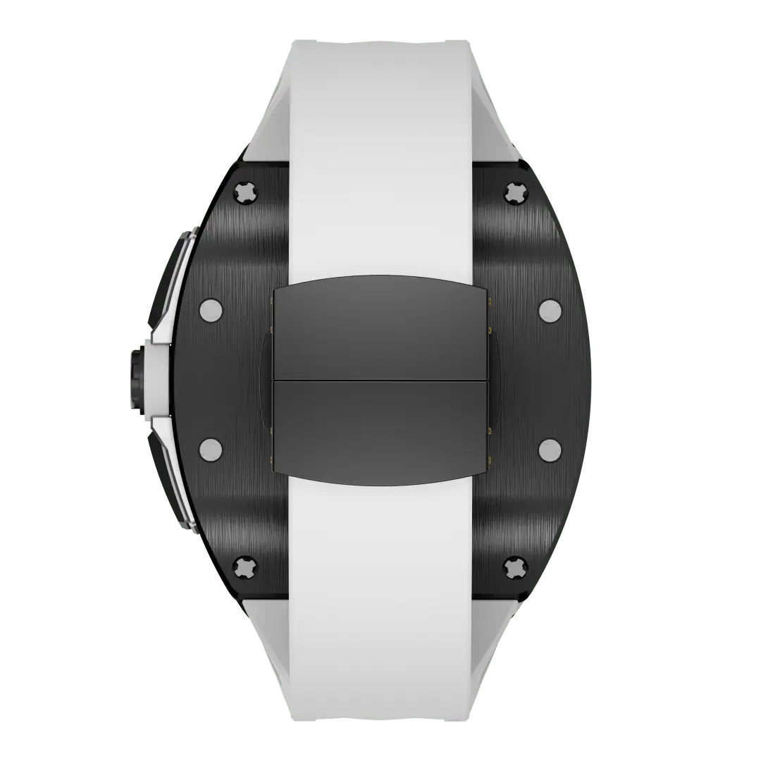 Carcasă din titan și curea din silicon pentru Apple Watch