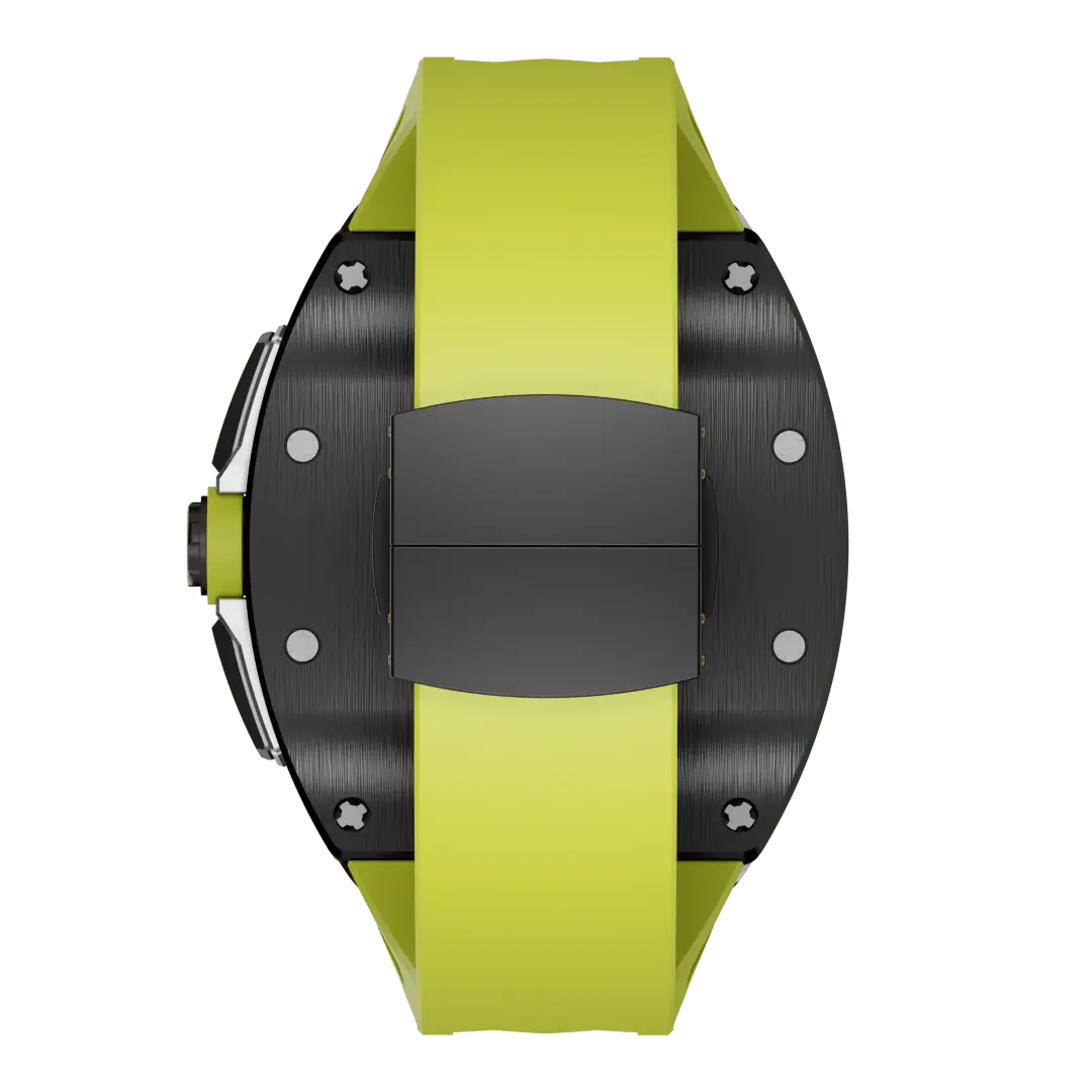 Carcasă din titan și curea din silicon pentru Apple Watch