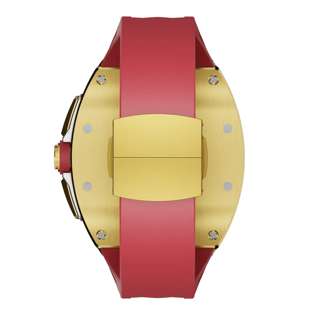 Carcasă din titan și curea din silicon pentru Apple Watch