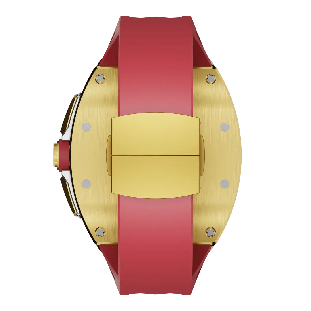 Carcasă din titan și curea din silicon pentru Apple Watch