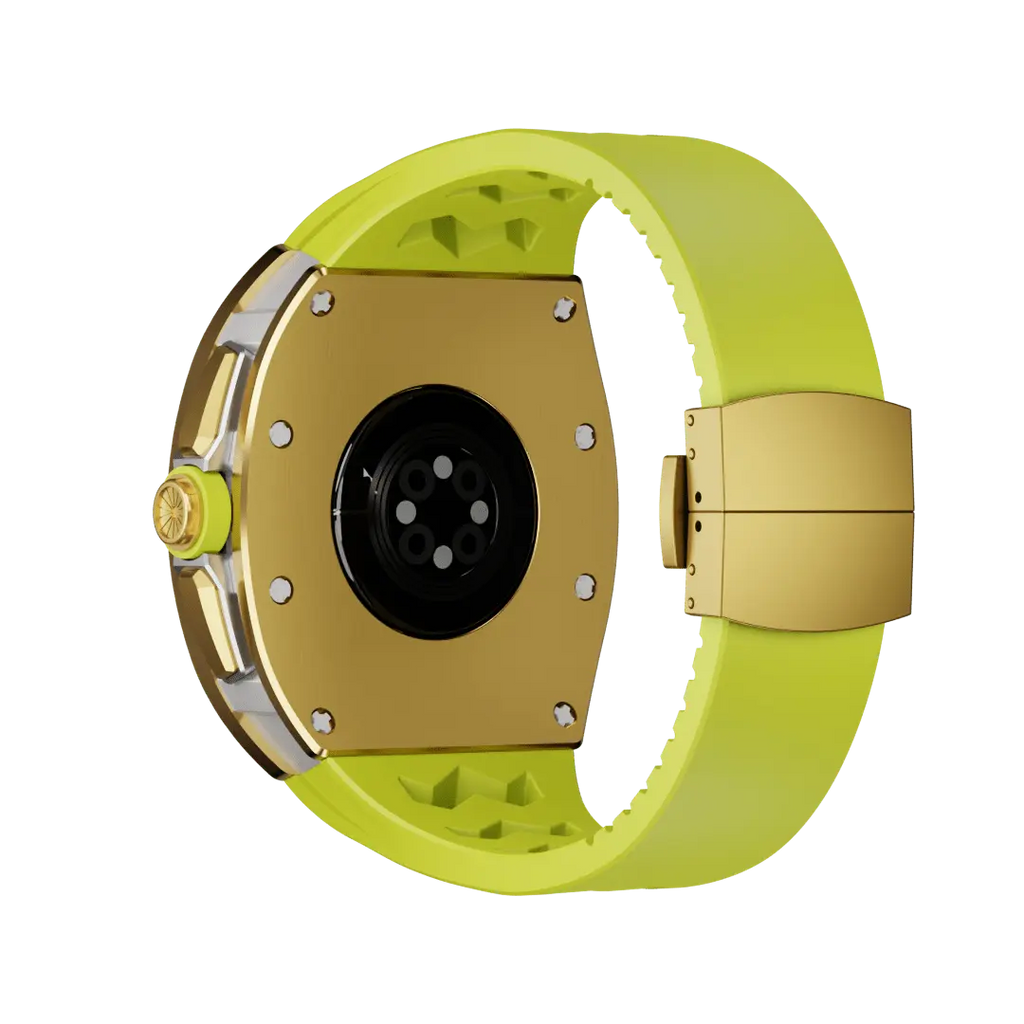 Carcasă din titan și curea din silicon pentru Apple Watch