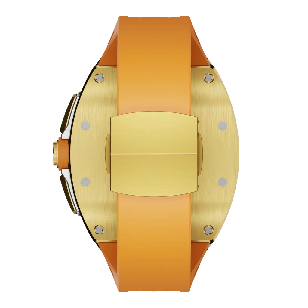 Carcasă din titan și curea din silicon pentru Apple Watch