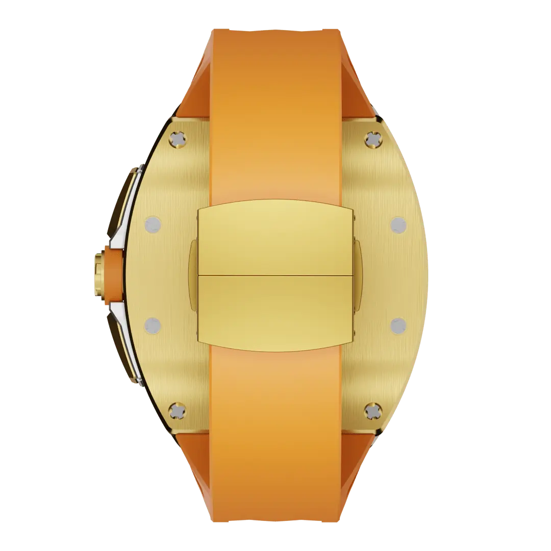 Carcasă din titan și curea din silicon pentru Apple Watch