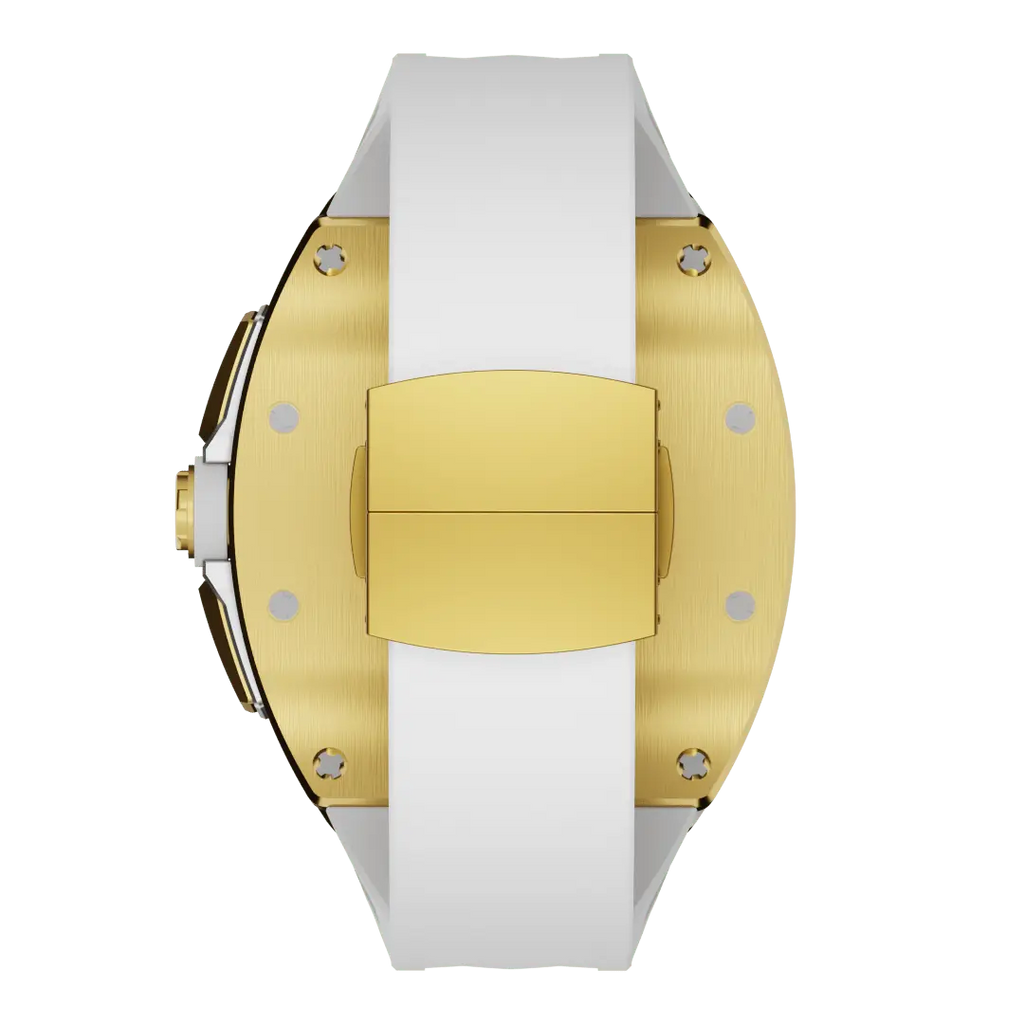 Carcasă din titan și curea din silicon pentru Apple Watch