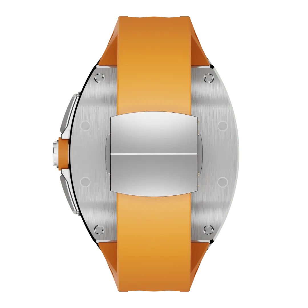 Carcasă din titan și curea din silicon pentru Apple Watch