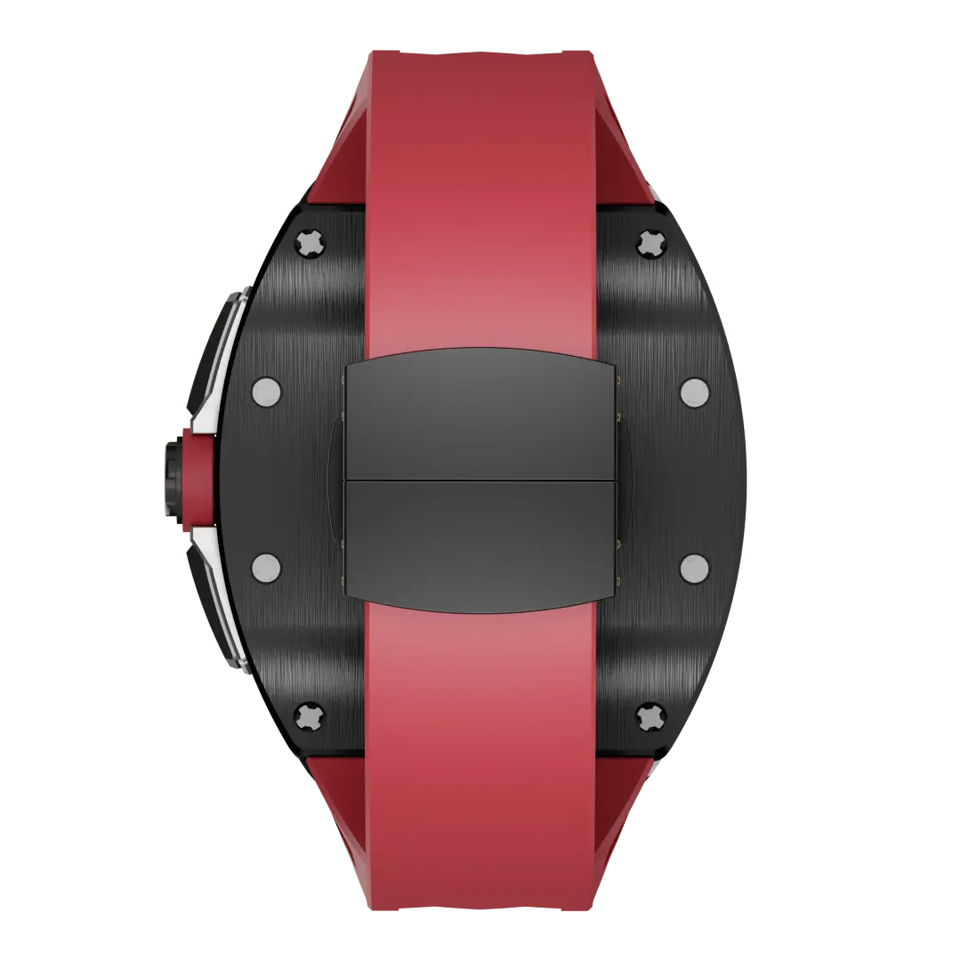 Carcasă din titan și curea din silicon pentru Apple Watch