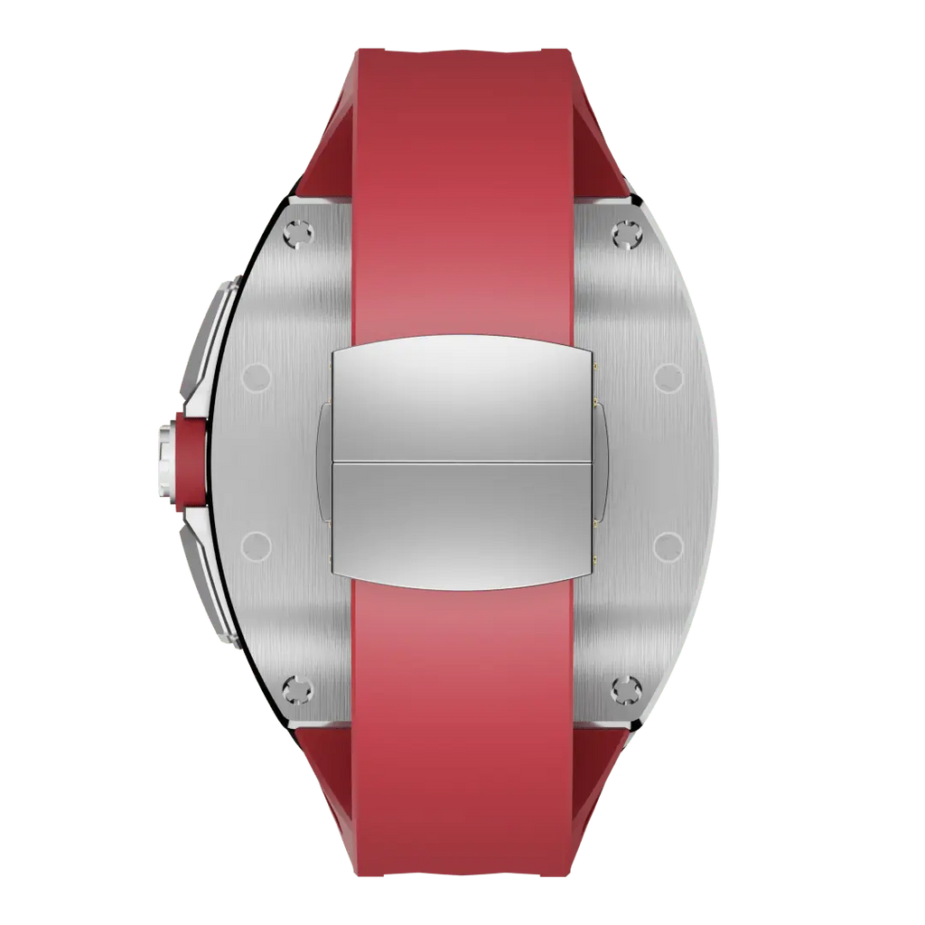 Carcasă din titan și curea din silicon pentru Apple Watch