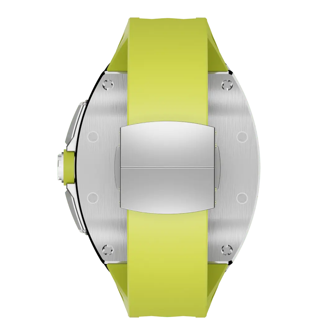 Carcasă din titan și curea din silicon pentru Apple Watch