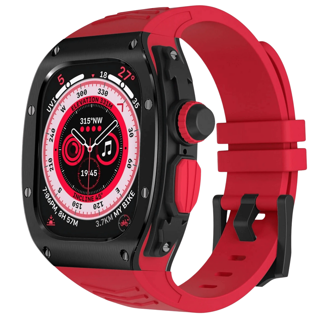 Edelstahlgehäuse und Silikonarmband für NovaPulse Ultra Uhr