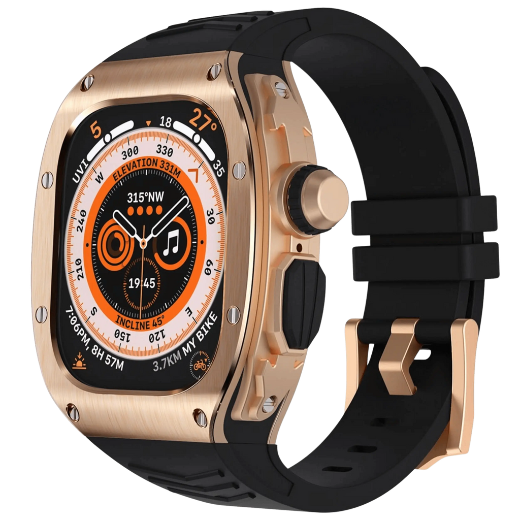Edelstahlgehäuse und Silikonarmband für NovaPulse Ultra Uhr