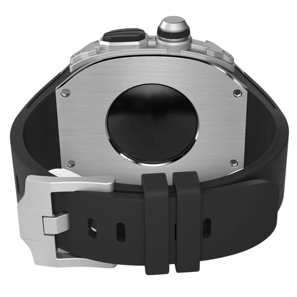 Edelstahlgehäuse und Silikonarmband für NovaPulse Ultra Uhr