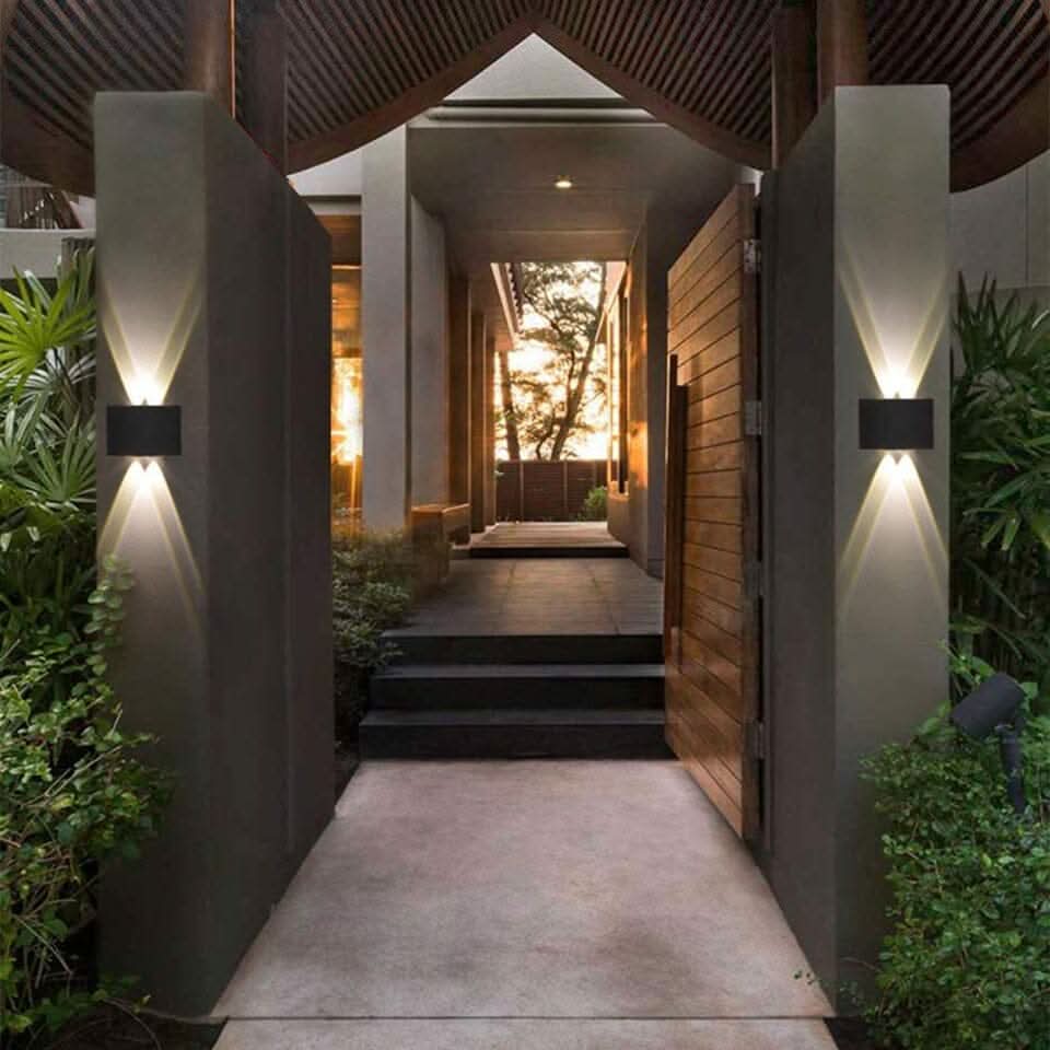 Modern Energy-Efficient Outdoor Wall Light