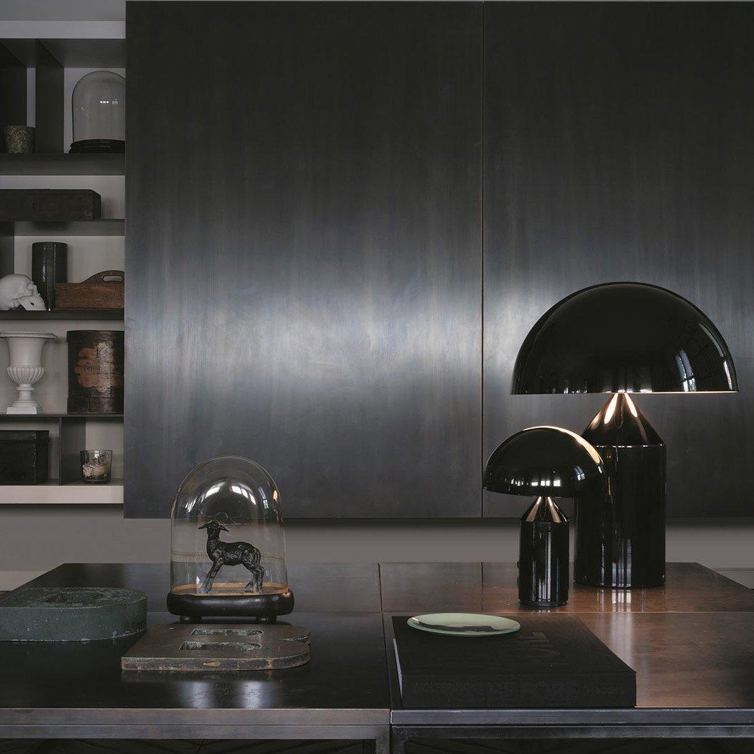 Atollo Geometric Metal Table Lamp
