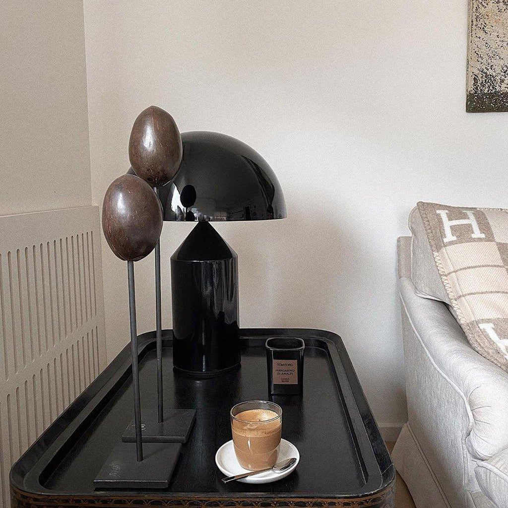 Atollo Geometric Metal Table Lamp