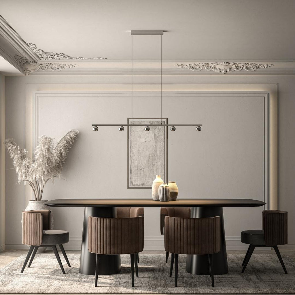 LumiSteel - LED viseća lampa, topla, podesiva visina