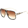 AeroNova Heren Aviator Zonnebril Met Aluminium Montuur En UV-bescherming