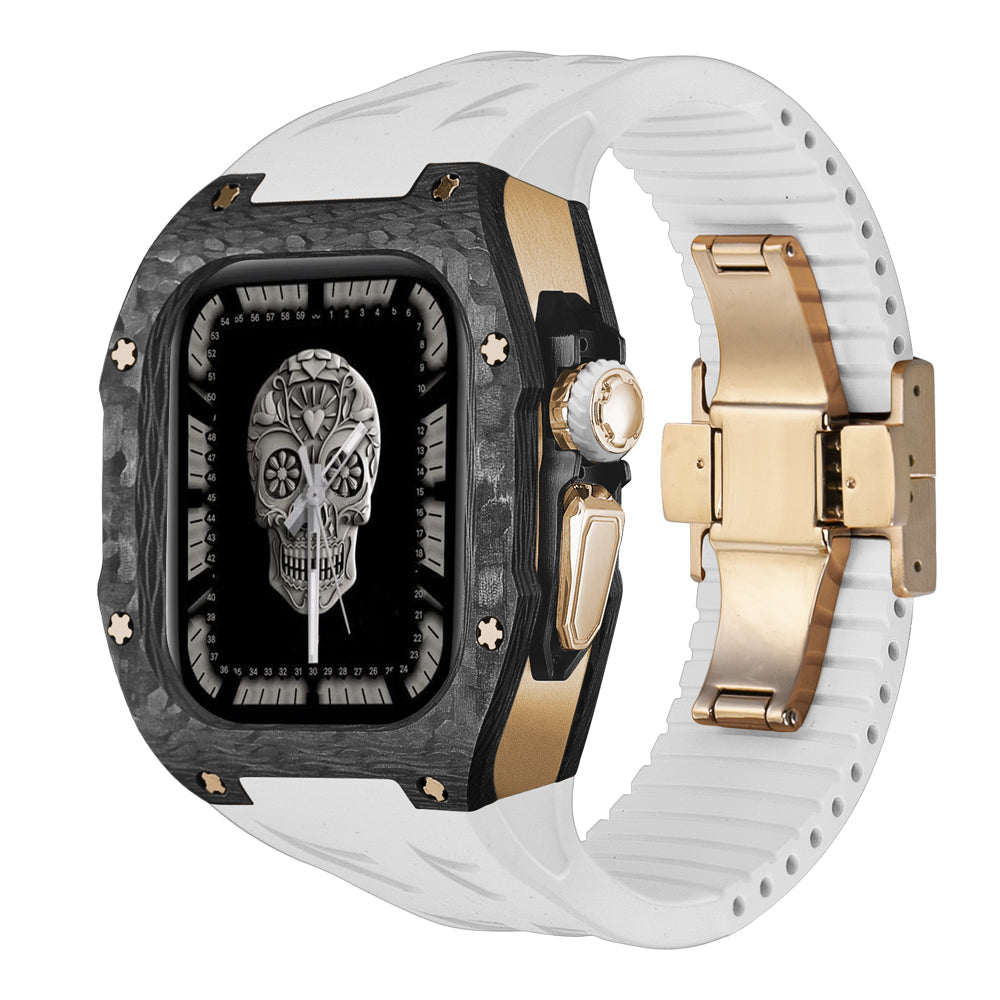 Kit de rénovation boîtier en fibre de carbone RM7006 pour Apple Watch Ultra