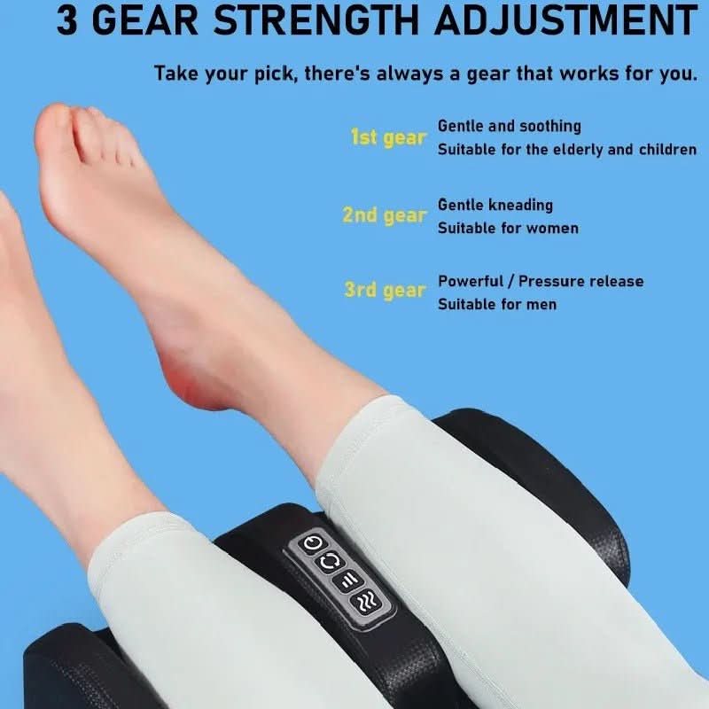 Masajeador de pies Shiatsu Zenora con función de calor, 12 bolas 3D y temporizador, para profesionales