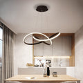 Arisha Modern Led Pendant Light, Black/White, Living Room/Bedroom - Neutralighting