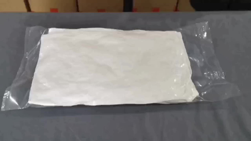 כרית נוצות רכה במיוחד VeloraCloud עם מילוי נוצות אווז וכיסוי כותנה