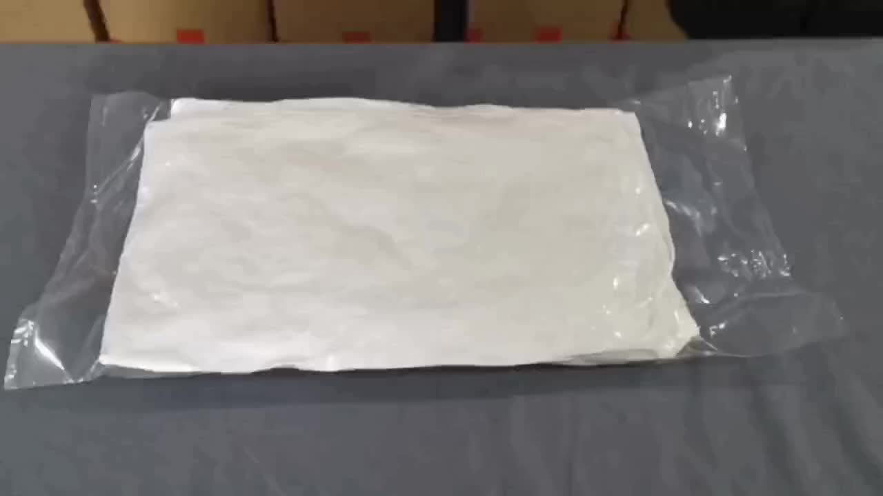 כרית נוצות רכה במיוחד VeloraCloud עם מילוי נוצות אווז וכיסוי כותנה