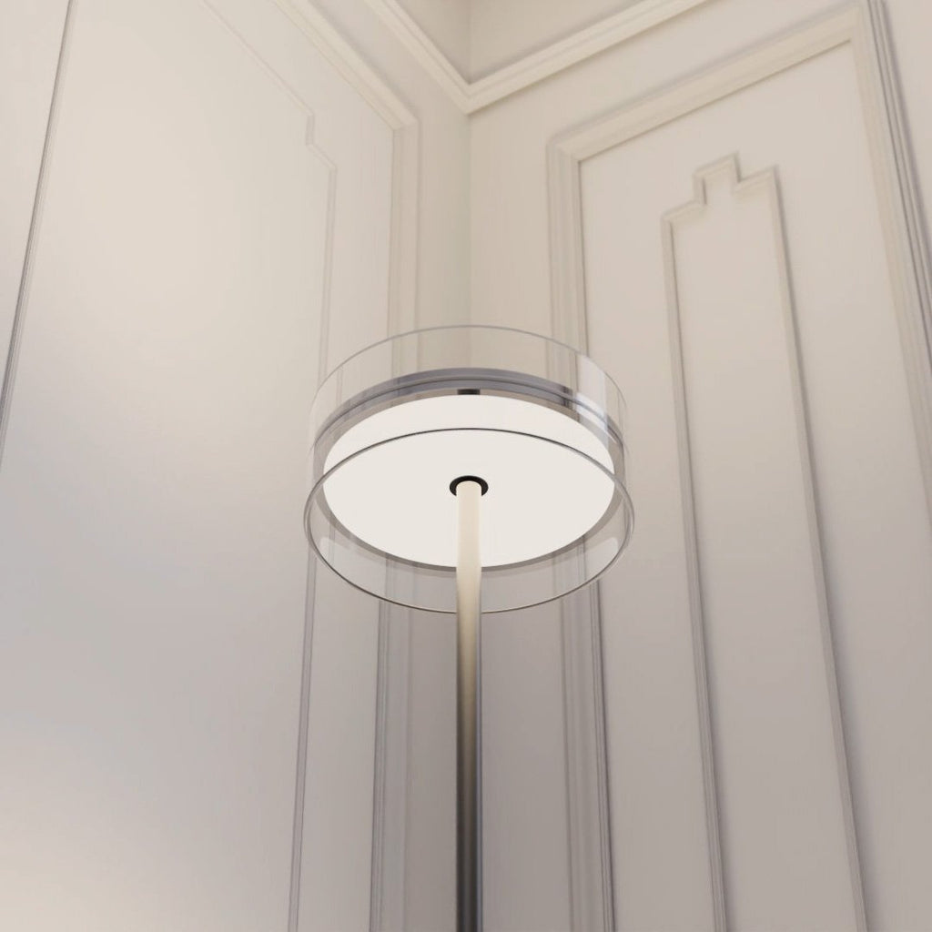 Liora vegglampe Orntli moderne glass- og metallkunstlys